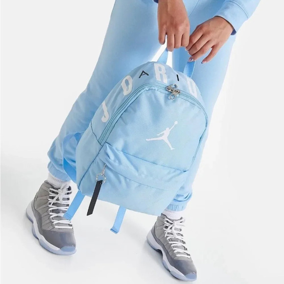 JORDAN Air‎ Mini Backpack in Ice Blue - Picture 1 of 4